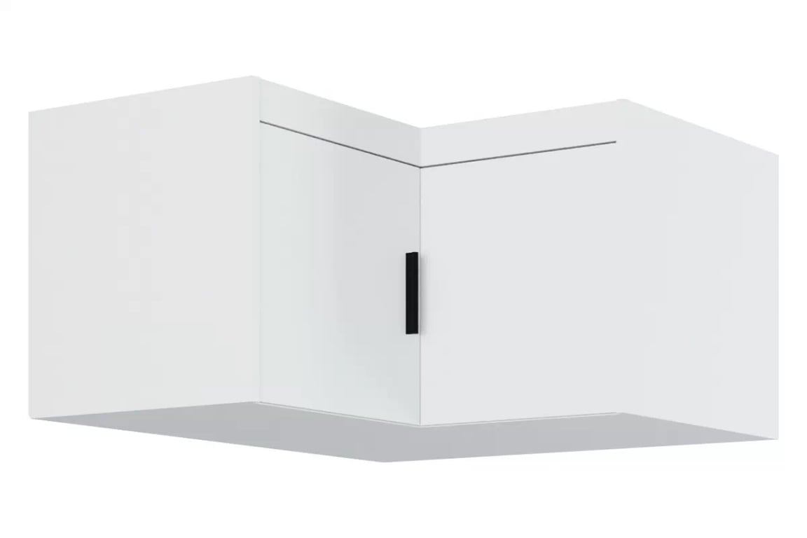 Atașament dulap Luiza 2D 98 cm - alb Atașament do szafy Lena 2D - 98 cm - bialy