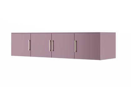 Nadstavec do skrine Bali 196 cm - slivka