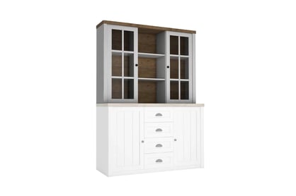 Nadstavec do Komody Prowansja 130 cm - Borovica andersen Nadstavec W2D z komoda K4S Prowansja - Borovica Andersen