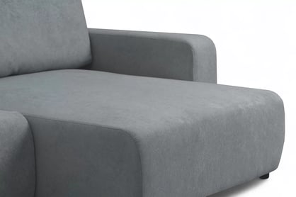 Colțar extensibil Avia L universal - gri stofă boucle Gerra 70 Naroznik Avia Maxi z funkcja de dormit uniwersalny prawo/stânga - gri boucle Gerra 70