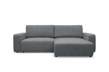 Colțar extensibil Avia L universal - gri stofă boucle Gerra 70 Naroznik Avia Maxi z funkcja de dormit uniwersalny prawo/stânga - gri boucle Gerra 70