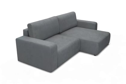 Colțar extensibil Avia L universal - gri stofă boucle Gerra 70 Naroznik Avia Maxi z funkcja de dormit uniwersalny prawo/stânga - gri boucle Gerra 70