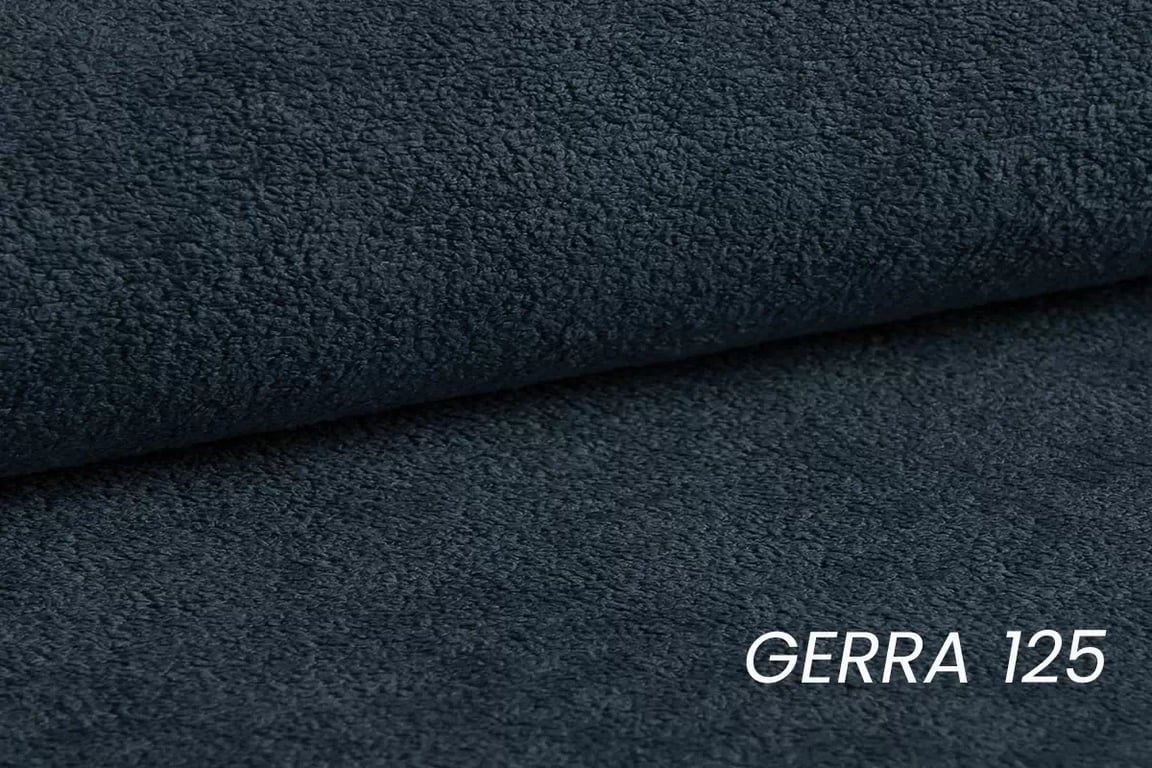Colțar extensibil Avia Mini universal - bleumarin țesătură boucle Gerra 125 Naroznik Avia Mini z funkcja de dormit uniwersalny prawo/stânga - granatowa boucle Gerra 125