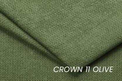 Colțar Zastia pe partea stângă - Crown 11 Olive Colțar pentru camera de zi Zastia stânga - zielona împletitură Crown 11