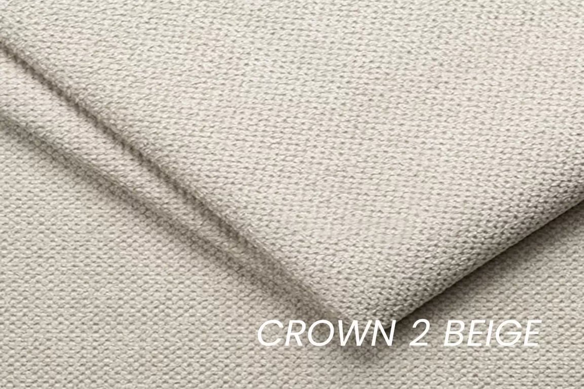 Colțar Zastia pe partea dreaptă - bej Crown 02 Colțar pentru camera de zi Zastia pe partea dreaptă - bej împletitură Crown 2