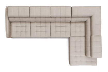 Colțar cu funcție de dormit Elarias Maxi dreapta - bej șenil Perfect Harmony 07 Naroznik Elarias Maxi z funkcja de dormit pe partea dreaptă - bej șenil Perfect Harmony 07