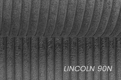 Laveris sarokkinyitható kanapé, univerzális állású - grafitszürke Lincoln 90 kordbársony Naroznik Laveris rozkladany uniwersalny prawo/bal oldali - grafitszürke Kordbársony Lincoln 90