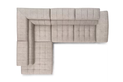 Valoris L bal oldali kinyitható sarokkanapé - bézs szövet Perfect Harmony 07 Naroznik bal oldali Valoris L z funkcja spania - bézs chenille Perfect Harmony 07