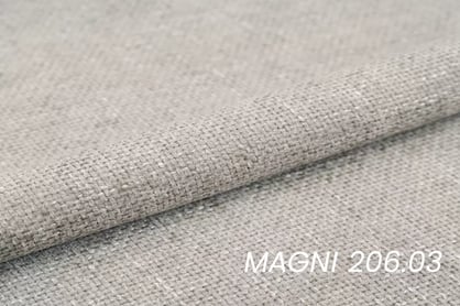 Magnis L kinyitható sarokkanapé, bal oldali - bézs szövet Magni 206-03 Naroznik Magnis L z funkcja spania bal oldali - bezowa plecionka Magni 206-03