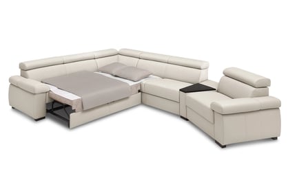 Modulárna rohová sedacia súprava s poličkou a úložným priestorom Zoom BF -2,5F -E -2,5SK -TT -EL1 -B Rohová sedacia súprava do salonu