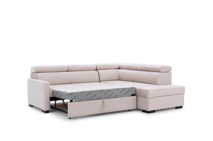 Taremo L sarokkanapé kinyitható Naroznik Taremo L z funkcja spania 