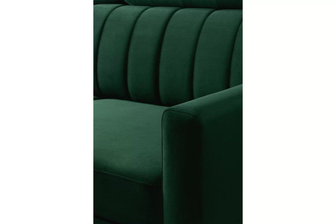 Colțar cu funcție de dormit Vario universal - verde catifea Bluvel 78 Naroznik Vario z funkcja de dormit uniwersalny prawo/stânga - verde catifea Bluvel 78