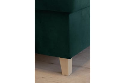 Colțar cu funcție de dormit Vario universal - verde catifea Bluvel 78 Naroznik Vario z funkcja de dormit uniwersalny prawo/stânga - verde catifea Bluvel 78