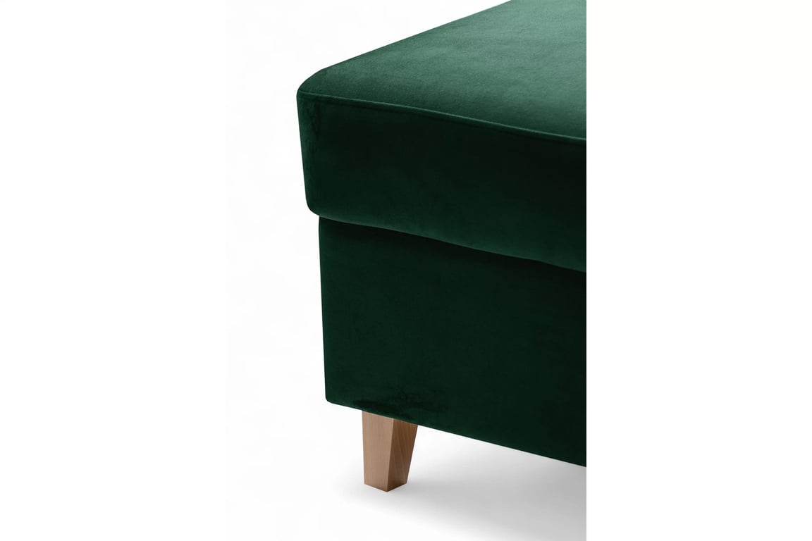 Colțar cu funcție de dormit Vario universal - verde catifea Bluvel 78 Naroznik Vario z funkcja de dormit uniwersalny prawo/stânga - verde catifea Bluvel 78