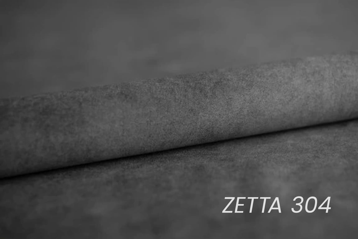 Rohová rozkladacia sedačka Annabelle Maxi pravá - grafitový ľahkočistiaci zamat Zetta 304 / chrómové nožičky Rohová sedacia súprava s funkciou spania Annabelle Maxi pravá strana - Grafitový zamat ľahkočistiaci Zetta 304