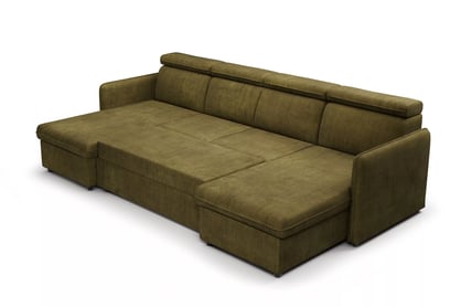 Colţar Barcelia U extensibil - țesătură de acoperire Enjoy New 41 Colțar extensibila Barcelia U - zielona țesătură de acoperire hydrofobowa Enjoy New 41