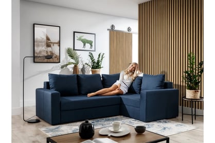 Rozkladacia rohová sedacia súprava Turias L Rohová rozkladacia sedacia súprava do obývačky 