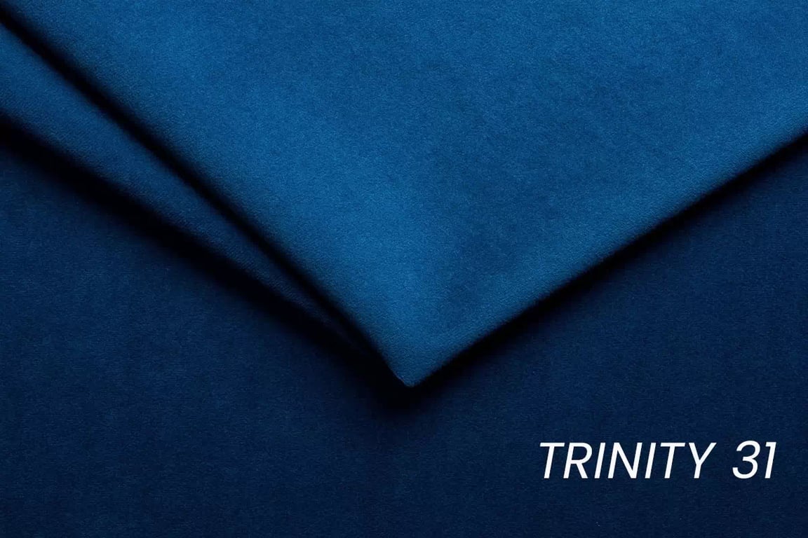 Colţar Laksaro stânga extensibilă - albastru catifea Trinity 31 Colțar cu funcție de dormit Laksaro stânga - albastru catifea Trinity 31
