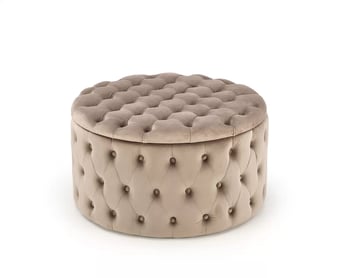Taburetka Nunez 70 cm - zamat béžový