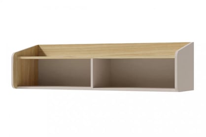 Raft Wodi 125 cm - bej nisipiu / dąb olejat rafturi Alessio 11 - 125 cm - bej nisipiu  / stejar olejowany