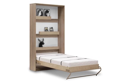 Pat vertical rabatabil Basic 90x200 - stejar deschis sonoma