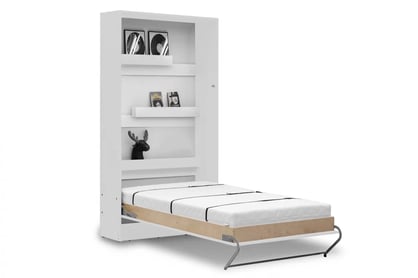 Pat rabatabil vertical Basic 90x200 - alb mat