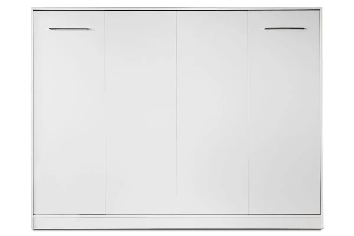 Pat rabatabil Basic orizontal 140x200  - alb mat Polkotapczan horizontální 140x200