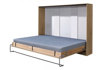 Pat rabatabil Basic orizontal 90x200  - stejar deschis sonoma Polkotapczan orizontală Basic 90x200 - stejar sonoma clar