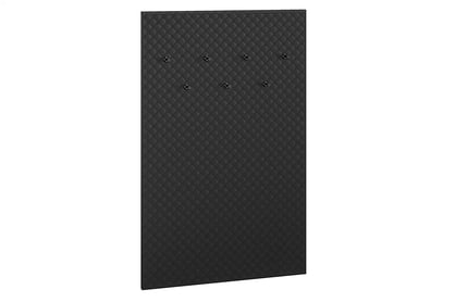 Čalouněný věšák Migoz 80 cm pro předsíň - černá