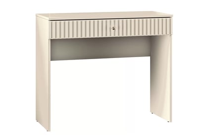 Toaletní stolek Jamuzi 92 cm - kašmírová / černé nožky
