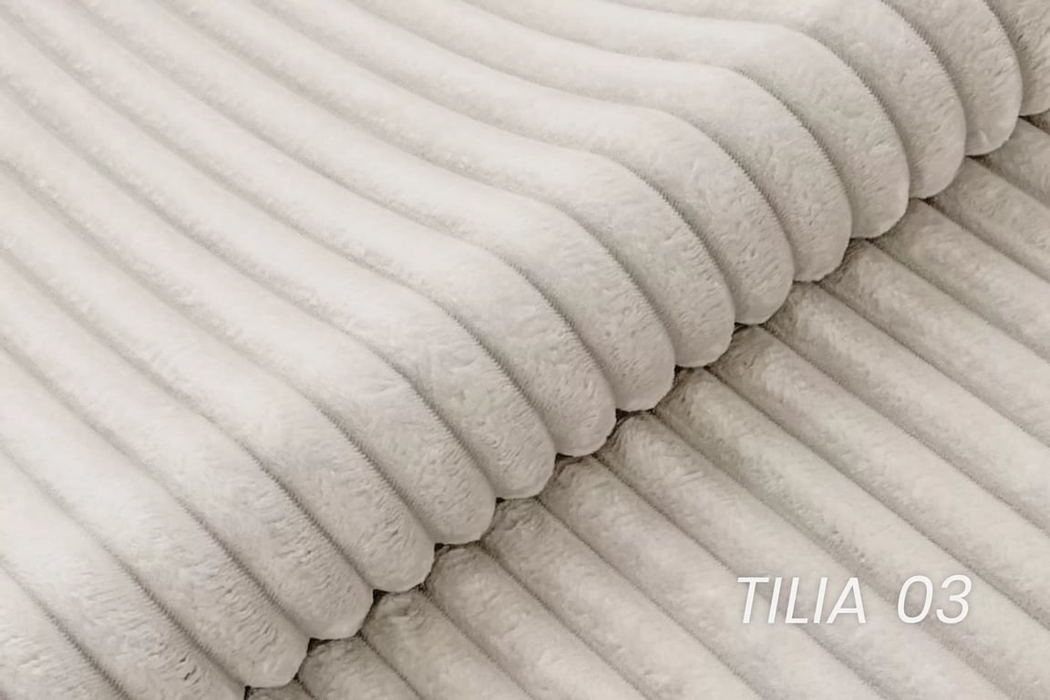 Pufă tapitată Lotulis - crem plus Tilia 03 Pufa Tapițată Lotulis - cremă plusz Tilia 03