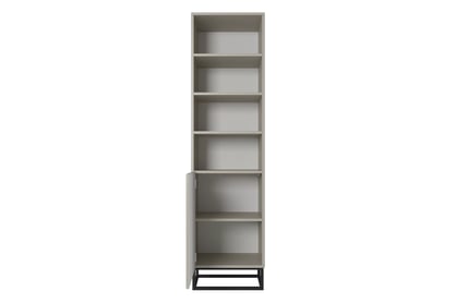 Bibliotecă Asha 50 cm pe picioare din metal negru - cașmir Regal Asha 50 cm pe bază de metal - cașmir