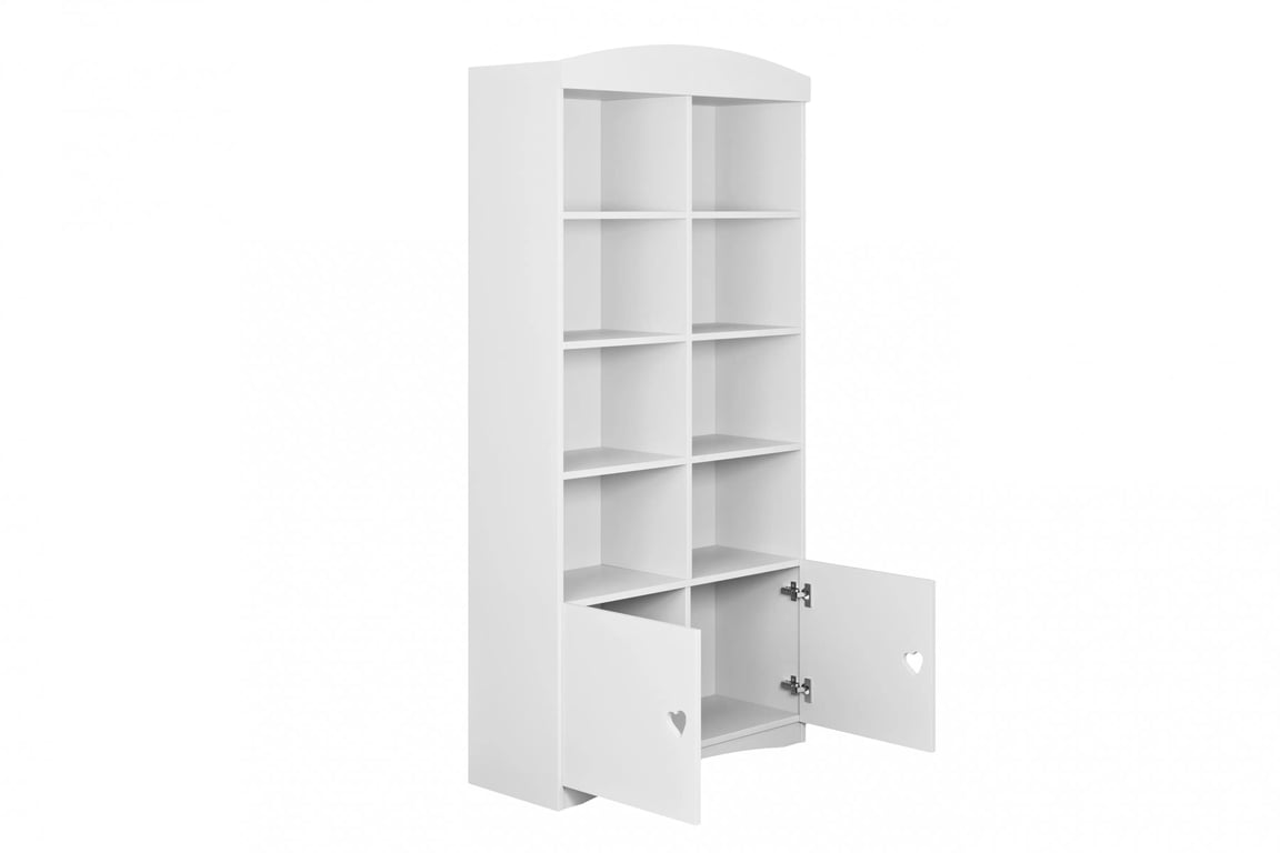Raft copii Pateri 90 cm - alb Regal Pentru copii Pateri 90 cm - bialy