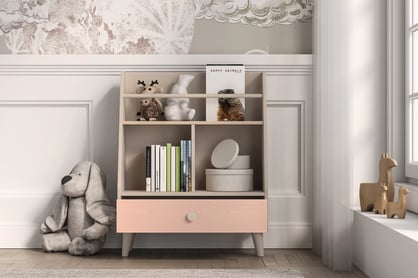 Marla könyvespolc 72 cm - sivatagi homok / millennial pink Regal Marla 72 cm - piasek pustyni / millenial pink