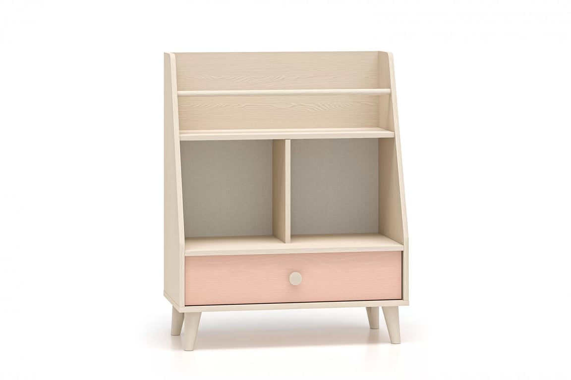 Marla könyvespolc 72 cm - sivatagi homok / millennial pink Regal Marla 72 cm - piasek pustyni / millenial pink