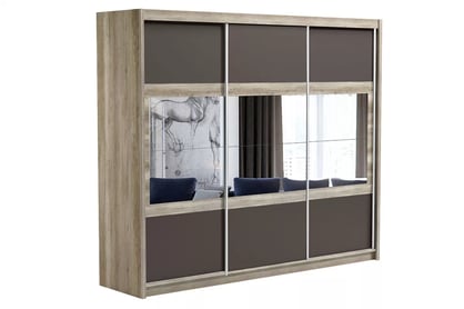 Skriňa Salwador 250 Country gray/lava