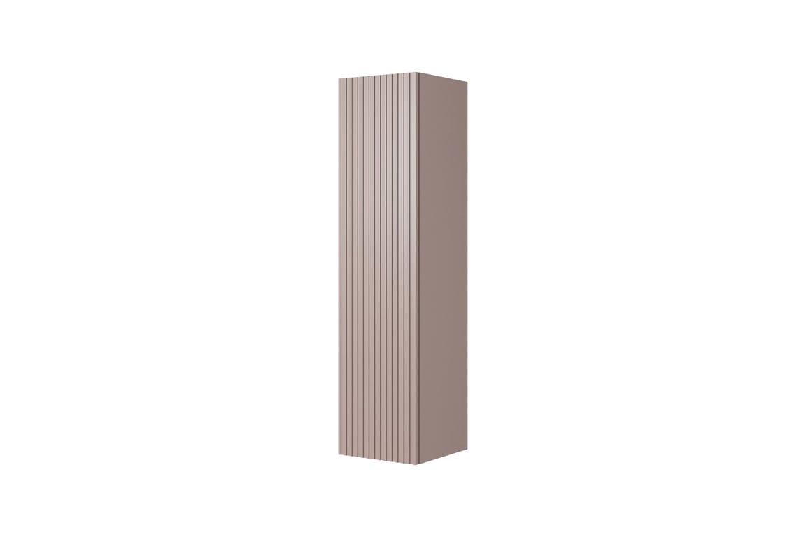 Raft de baie suspendat Nicole 140 cm - MDF roz antichizat rafturi wiszacy Nicole 140 cm z ryflowanym frontem - antic roz