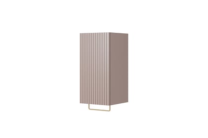 Nicole 70 cm fürdőszoba faliszekrény - antik rózsaszín MDF állvány wiszacy Nicole 70 cm z ryflowanym frontem - antik rozsaszín