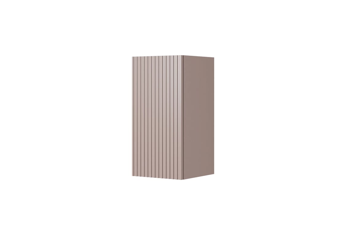 Nicole 70 cm fürdőszoba faliszekrény - antik rózsaszín MDF állvány wiszacy Nicole 70 cm z ryflowanym frontem - antik rozsaszín