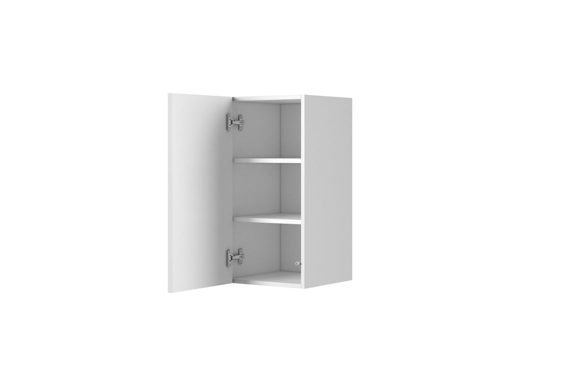 Raft suspendat pentru baie Nicole 70 cm - alb mat rafturi wiszacy Nicole 70 cm z ryflowanym frontem - alb mat