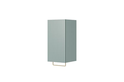Nicole 70 cm fürdőszoba faliszekrény - zsálya MDF állvány wiszacy Nicole 70 cm z ryflowanym frontem - szalwia