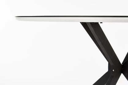 Jedálenský stôl Avelar 120 cm - čierna Stôl avelar - Čierny