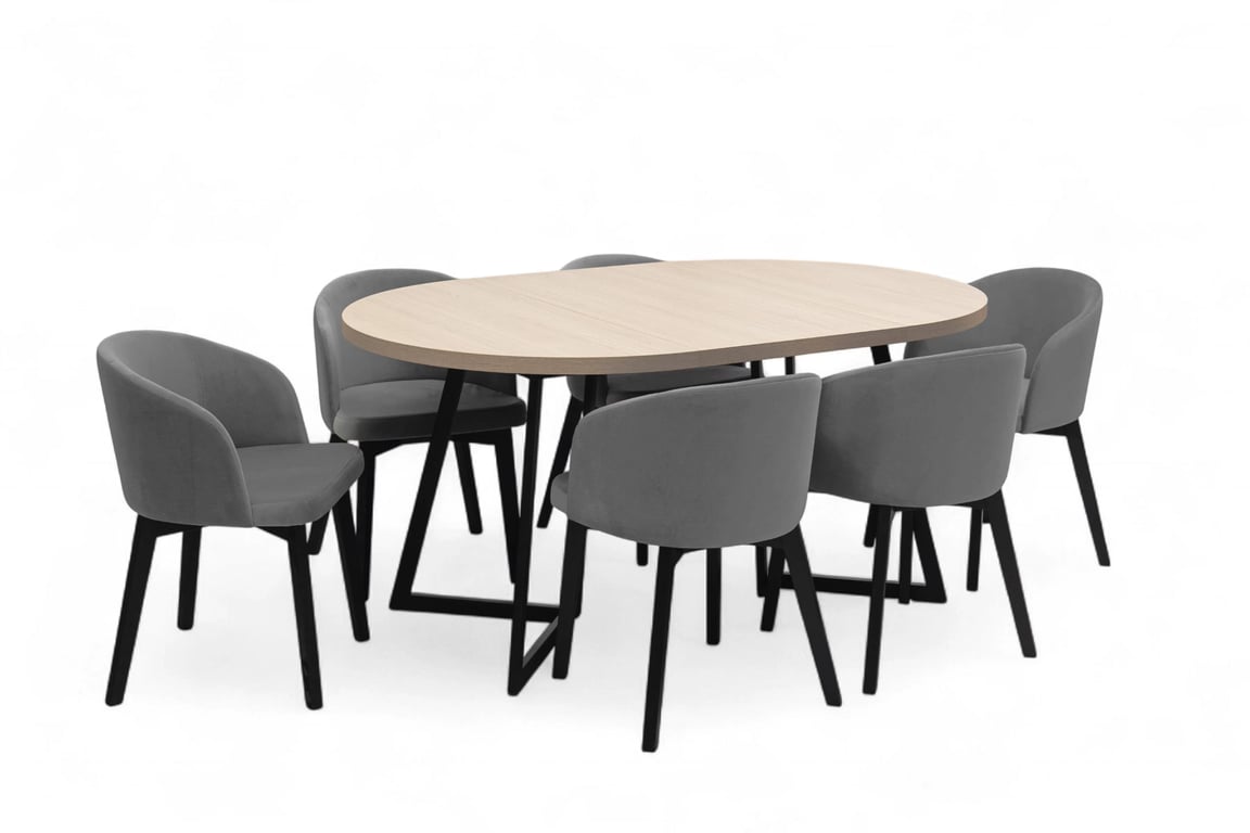 Masă extensibilă Cedrus 105/160 cm stil loft Stol Cedrus 105/160 cm mansardă rozkladany