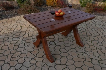 Záhradný stôl Excelent 120x72 cm - cyprus stôl Drevené do ogrodu