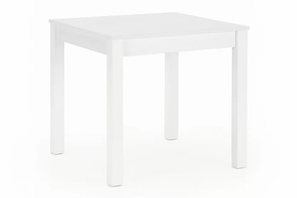 Stôl kwadratowy Tanro 80x80 cm - Biely - Limitovaná ponuka