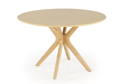 Masă rotund Lorano 120 cm - stejar natural
