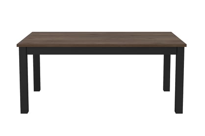 Stůl do jídelny Olin 94 - 180x95 cm - ořech okapi / černá - Konec série