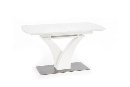 Masă pliabilă Palermo 140-180 cm- alb mat