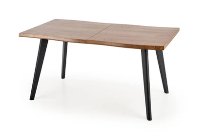 Sanvi kihúzható asztal 150-210x90 cm - natúr / fekete
