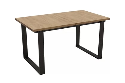 Masă extensibilă Temir 140–200x80 pentru sufragerie - stejar auriu craft